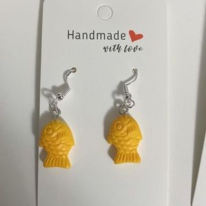 Korean Fish pastry - Handmade Earrings